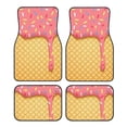 thumbnail image 1 of Balery Juego de 4 Alfombrillas para Auto, Revestimientos de Caucho Resistente, Diseño Antideslizante, 1 of 7