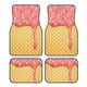 thumbnail image 1 of Fotbe Juego de 4 Tapetes para Auto con Estampado – Alfombrillas de Goma Reforzada, Diseño Antideslizante, Protección para Todo el Año – Vehículos, Autos, Camionetas y SUVs, 1 of 7