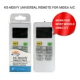 thumbnail image 2 of Dsscvnef Télécommande Universelle pour Climatiseur K S MD01V MD02V Compatible avec Unités AC Multiples Installation Facile Construction Durable, 2 of 2