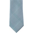 thumbnail image 1 of Kenneth Cole Mens Fine Texture Grid Self-tied Necktie, Blue, One Size, 1 of 1
