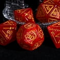 thumbnail image 4 of Cusdie 7-Die 25mm Giant DND Dice, Shield&Sword Pattern Polyhedral Dice Set for Role Playing Game Dungeons and Dragons D&D Dice Pathfinder, 4 of 5
