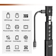 thumbnail image 3 of Cable de datos y lector de tarjetas 9 en 1 BUDI multifuncional, 3 of 7