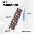 thumbnail image 3 of Kdxio Donuts1 Print Metal Tassel Bookmarks,Perfect Gift for Art Lovers and Bookworms Metal Bookmarks for Women, 3 of 8
