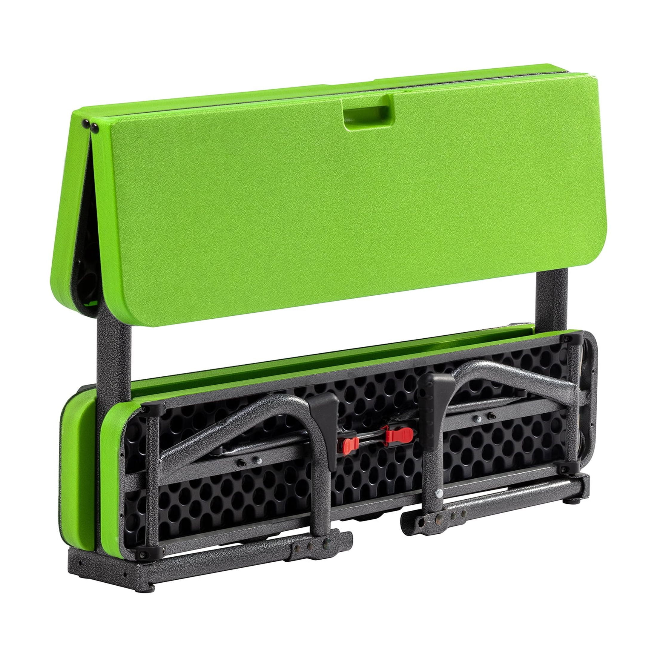 Your Zone Folding Kid's Picnic Activity Table for Ages 3-8, Green