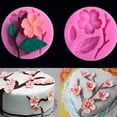 thumbnail image 3 of Naiovety Flor de melocotón forma molde flor caramelo pastelería pastel Chocolate hornear Type1 NO1, 3 of 6