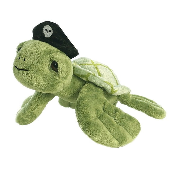 Green Turtle 7.5 inch - Stuffed Animal by Aurora Plush (04143)