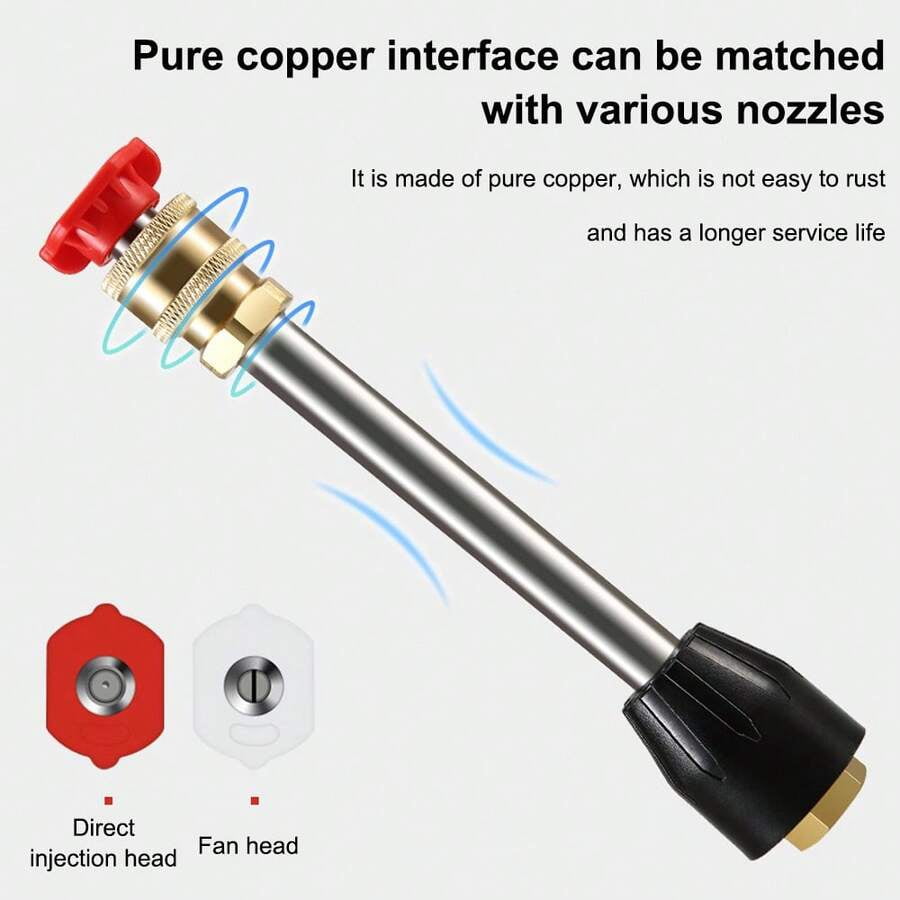 Cordless Pressure Washer, 6-In-1 Nozzle Portable Battery Powered Pressure Washer Handheld With 2 Rechargeable Battery Powered, Portable High Pressure Cordless Power Washer