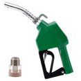 thumbnail image 2 of Yesurprise Automatic Fuel Nozzle 3/4" NPT Inlet Thread & 13/16" Spout 16 GPM Max Flow Rate Auto Shut Off Aluminum & PVC Gas Pump Handle with 360° Swivel for Gasoline Diesel Kerosene Refillin, 2 of 8
