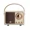 Style C Pink, variant on Retro Bluetooth Speaker Vintage Decor Wireless Card Portable Subwoofer Mini Outdoor Student Small Bluetooth Speaker