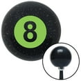 thumbnail image 1 of American Shifter  Green 8 Ball Black Metal Flake Shift Knob with M16 x 1.5 Insert Shifter Auto Manual, 1 of 1