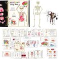 thumbnail image 2 of Libro Del Cuerpo Humano Interactivos Aprendizaje Educativo Sensorial para, 2 of 8