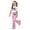 A-Pink336, variant on XUELUO Big Girls Outfit Sets 2-Piece Short Sleeve Leopard Bow Pattern Tops Flared Pants Summer Spring Fashion Cute Clothes