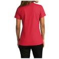 thumbnail image 2 of Womens Short Sleeve Easy Care SuperPro React Polo Shirt Rich Red L, 2 of 5