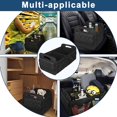 thumbnail image 5 of Maletero de coche r para coche y almacenamiento con 6 bolsillos grandes, accesorios de coche para mujeres/hombres Maletero de poliéster impermeable de 50 l para coche/SUV/minivan/camión (mediano,, 5 of 5