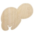 thumbnail image 1 of Turtle Swimming Doodle Wood Shape Unfinished Piece Cutout Craft DIY Projects - 4.70 Inch Size - 1/4 Inch Thick, 1 of 7