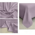 thumbnail image 5 of Btomtd Solid Color Bed Sheets Easy Care Machine Washable Queen Sheets Collection of Soft and Breathable Queen Sheets for Room, 59.05'x90.55', Light Purple-S, 5 of 6