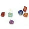 thumbnail image 6 of Crystal Rough Stone Natural Carving Seven Chakras Sanskrit Runes for Gifts Meditation, 6 of 8