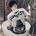 thumbnail image 4 of Camiseta de manga corta de verano con gráfico de Katoen para hombre, camisetas de anime para hombre, ropa de calle estampada, ropa genial con alfabeto Kpop, 4 of 5