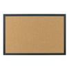 "Cork Bulletin Board With Black Wood Frame 1/Pkg-35""X23"""