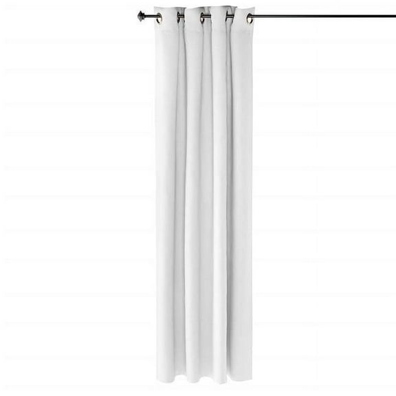 Furinno FC66004WH Collins Blackout Curtain, 52 x 84 in. - 1 Panel - White