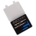 thumbnail image 1 of Qiilu Thread Repair Tool Kit With Storage Box Automotive Rethreading Tools For Restoring Worn Threads, 1 of 8