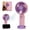 AF, variant on Clearance Sale! | USB Rechargeable Portable Handheld Fan, 3 Speed Quiet Mini Cooling Fan, 2-in-1 Handheld & Desktop Fan For Home Outdoor Travel(Green)