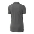 thumbnail image 3 of Women's Cutter & Buck Gray San Francisco 49ers DryTec Advantage Tri-Blend Pique Polo, 3 of 3