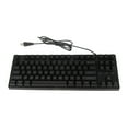 thumbnail image 2 of USB Wired Keyboard, Foldable Foot Support Plug and Play 87 Keys Mechanical Keyboard  for Computer, 2 of 7