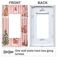 thumbnail image 3 of Yayeee Rocker Switch Wall Plate 1-Gang 4.6"x2.9" Home Decorative Outlet Cover, White Gingerbread Houses, 3 of 6
