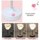 thumbnail image 5 of Luz nocturna Romántica flor rosa LED Inteprter USB recargable, 5 of 6