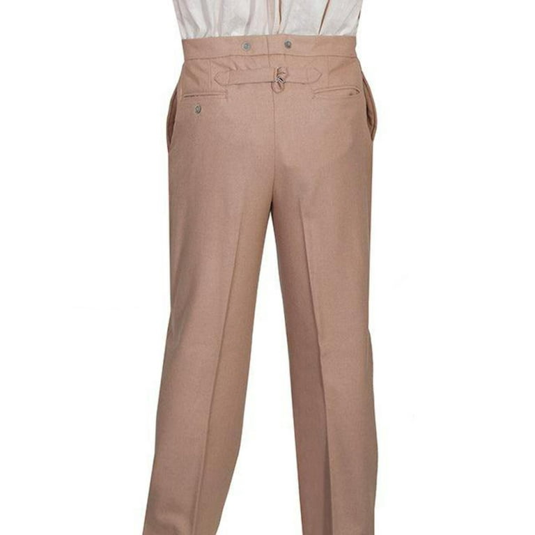 Scully Western Pants Mens Old West Adjustable Dressy Button Scully Western Pants Mens Old West Adjustable Dressy Button