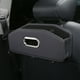 thumbnail image 1 of Organizador de respaldo de asiento de coche de cuero con portavasos y funda para papel de cocina - Caja de almacenamiento colgante para interior del coche, beige, 1 of 6