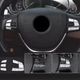 thumbnail image 3 of Steering Wheel Buttons Cover Sticker for BMW 5 6 7 Series F10 F07 F06 F01, 3 of 11