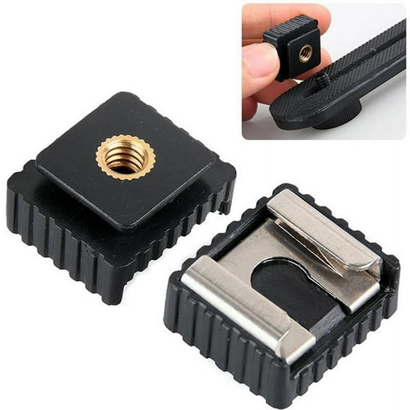 Flash Hot Shoe Hotshoe Mount Adaptador a 1/4