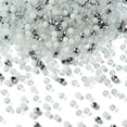 thumbnail image 1 of Glass Beads Mixed Style Faceted Rondelle White 4x3.5mm Hole: 1mm about 500pcs/bag, 1 of 1