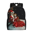 thumbnail image 1 of Goofa The Nightmare Before Christmas Pattern Large Capacity Backpack – Padded Laptop Compartment, Ergonomic Design for School, Work, Travel, and Outdoor Activities, 1 of 8