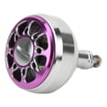 thumbnail image 4 of Carrete de perilla de potencia de modificación de mango de rueda de pesca totalmente de Metal de 38MM para carretes giratorios modelo 2000-6000 pistola púrpura, 4 of 10