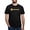 Black, variant on - Delta Tau Delta Gold Signature T Shirt - Mens Tri-blend T-Shirt