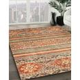 thumbnail image 2 of Ahgly Company Indoor Square Abstract Chestnut Red Abstract Area Rugs, 5' Square, 2 of 6