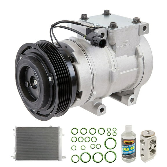 For Kia Borrego 2009 A/C Kit w/ AC Compressor Condenser & Drier - BuyAutoParts
