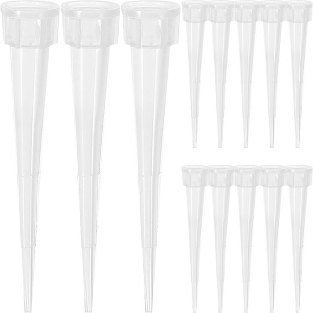 50Pcs Flower Stems Tube Holder Floral Water Tubes Plastic Flowers Vials
