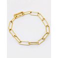 thumbnail image 2 of ESSENTIAL LARGE PAPERCLIP LINK CHAIN BRACELET, 2 of 11