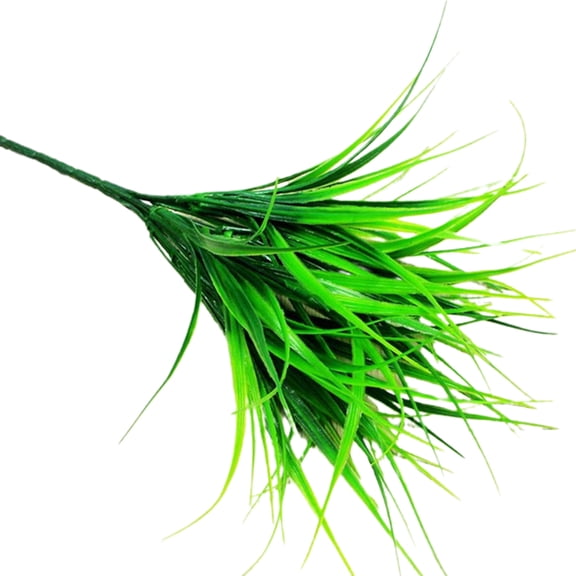 opvise 1 Bouquet Artificial Plant 7 Branches Realistic Plastic Fresh 56 Leaves Simulation Bush for Garden