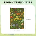 thumbnail image 4 of Lsque Camping 1 Premium Golf Towel - Ultra Absorbent and Quick Drying Microfiber Towel with Carabiner - Gift for Men -24" X 16", 4 of 8