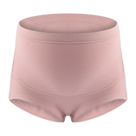

HHei_K panties Women s Maternity High Waist Underwear Pregnancy Seamless Soft Panties Over Bump