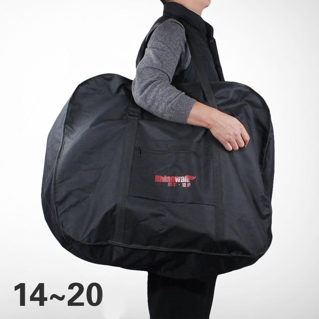 Bolsa de transporte plegable para bicicleta Perfecl 14in negro