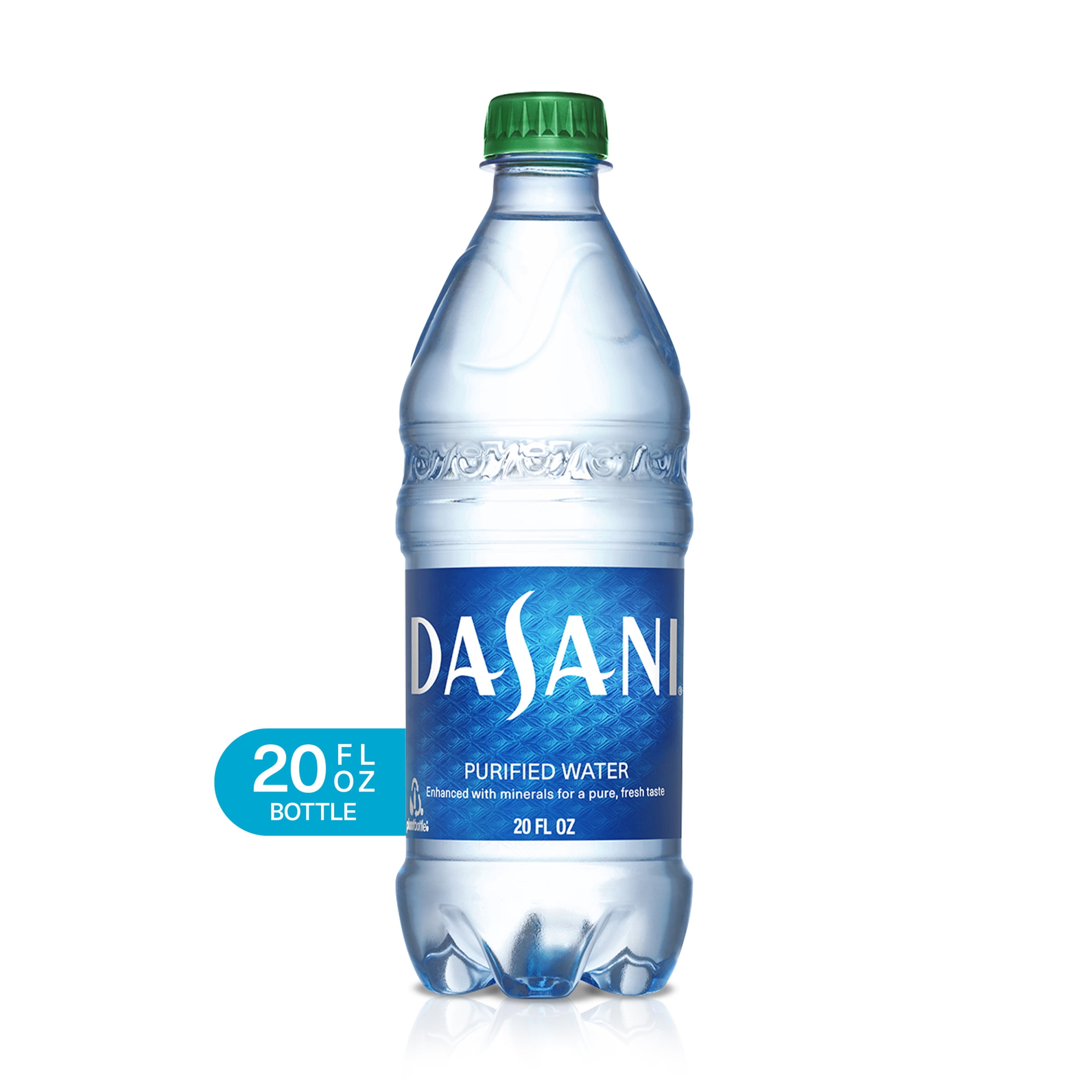 DASANI, Purified Water Bottle Enhanced with Minerals, 20 fl oz