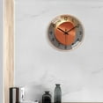 thumbnail image 4 of Qonioi Silent Non-Ticking Wall Clock, 8 Inch Quartz Decorative Battery Operated Easy Read, Home Clock, Room Timepiece, 4 of 7