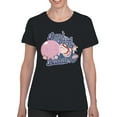 thumbnail image 2 of Officially Licensed Dubble Bubble Don't Burst My - Retro Design Women's T-shirt, 2 of 3