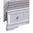 thumbnail image 5 of Glory Furniture Verona Twin Size Storage Bed in White Pearlescent, 5 of 5